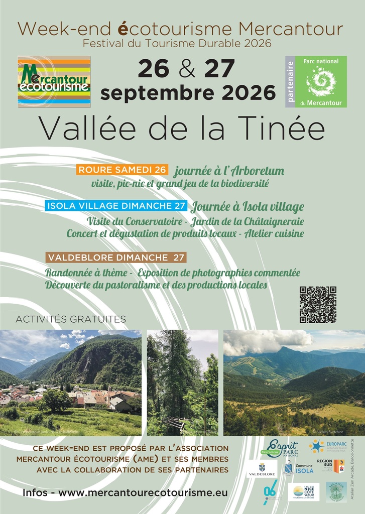 Week-end écotourisme Mercantour - Vallée de la Tinée (06)