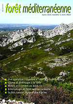 Une opération citoyenne de réduction de la densité des arbres de l’interface forêt-habitat à Langlade (Gard)