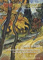 Spécial colloque "Santé et Forêt"