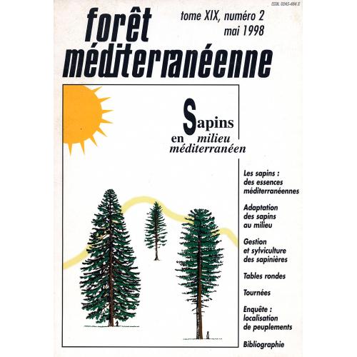 Sapins méditerranéens et programme prospectif